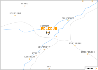map of Volkova