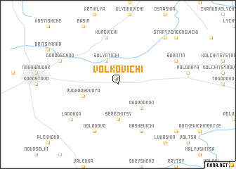 map of Volkovichi