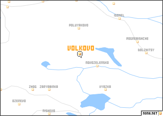 map of Volkovo