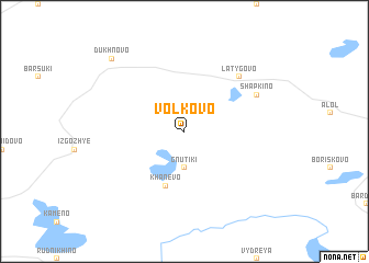 map of Volkovo