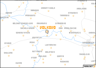 map of Volkovo