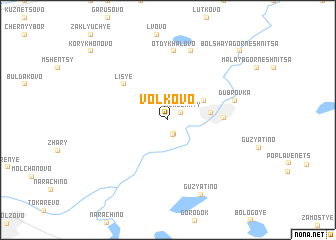 map of Volkovo