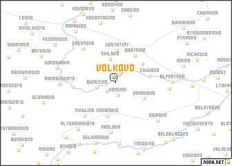 map of Volkovo