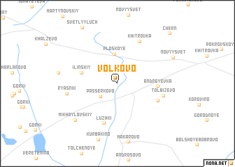 map of Volkovo