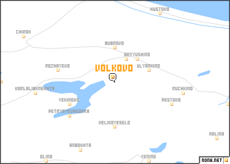 map of Volkovo
