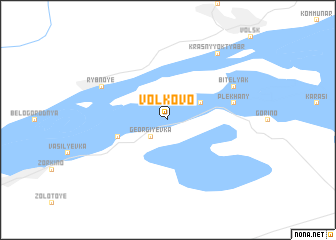 map of Volkovo