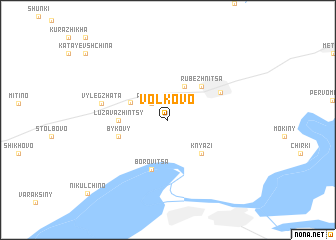 map of Volkovo