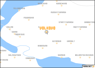 map of Volkovo