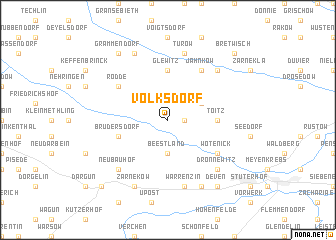 map of Volksdorf