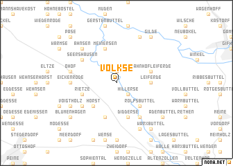 map of Volkse