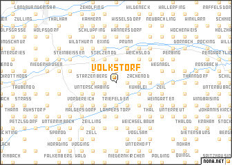 map of Volkstorf