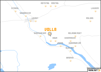 map of Volla