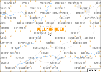 map of Vollmaringen