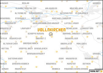 map of Vollnkirchen