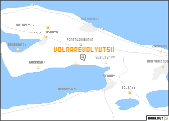 map of Volna Revolyutsii