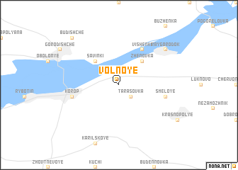 map of Volʼnoye