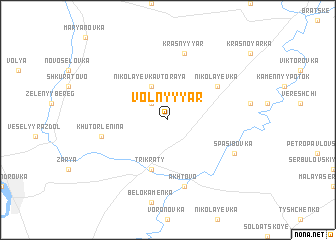 map of Volʼnyy Yar