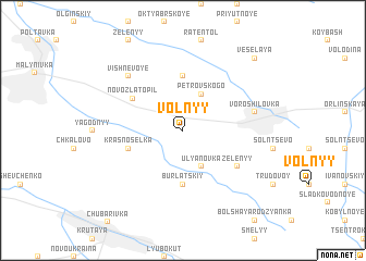 map of Volʼnyy