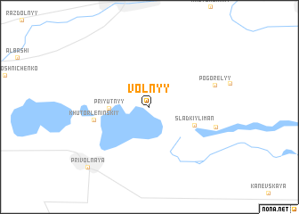 map of Vol\
