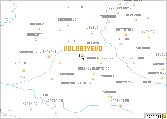 map of Voloboyevo