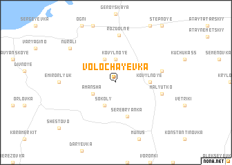 map of Volochayevka