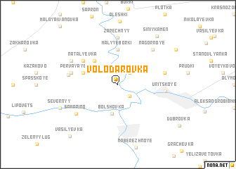 map of Volodarovka