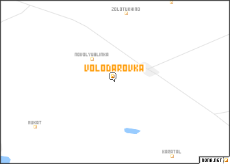 map of Volodarovka