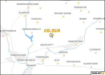 map of Volodin