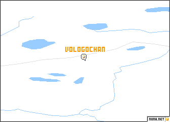 map of Vologochan