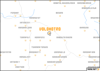 map of Volohotro