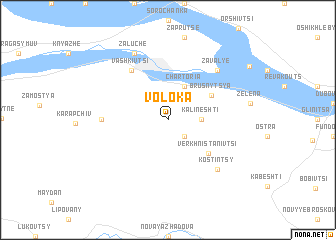 map of Voloka