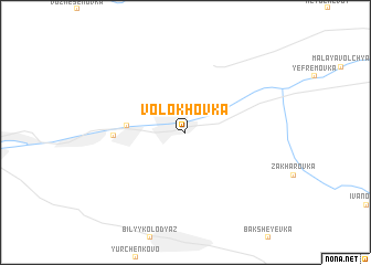 map of Volokhovka