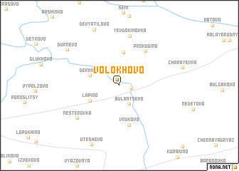 map of Volokhovo
