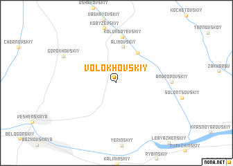 map of Volokhovskiy