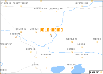 map of Volokobino