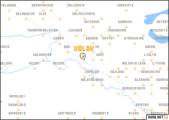 map of Volok