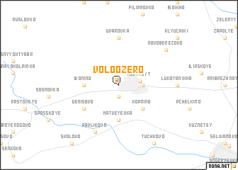 map of Volo-Ozero