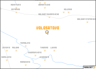 map of Volosatovo