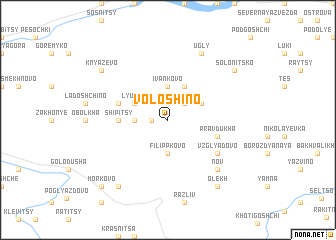 map of Voloshino