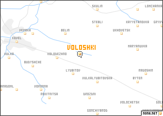 map of Voloshki