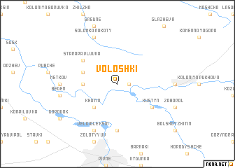 map of Voloshki