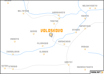 map of Voloskovo