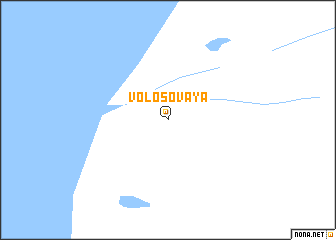 map of Volosovaya