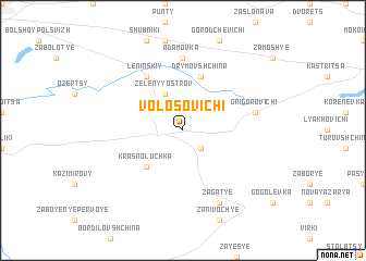 map of Volosovichi