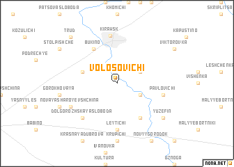 map of Volosovichi