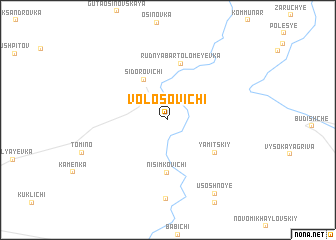 map of Volosovichi