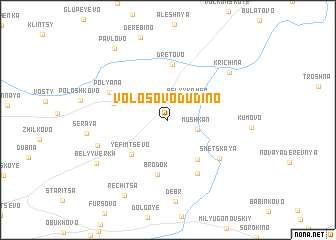 map of Volosovo-Dudino