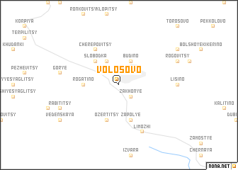 map of Volosovo