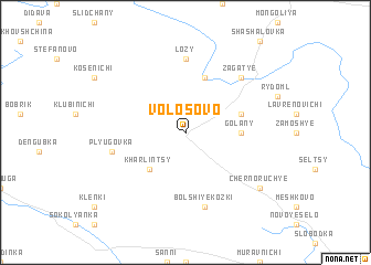map of Volosovo