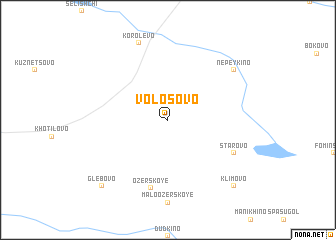 map of Volosovo